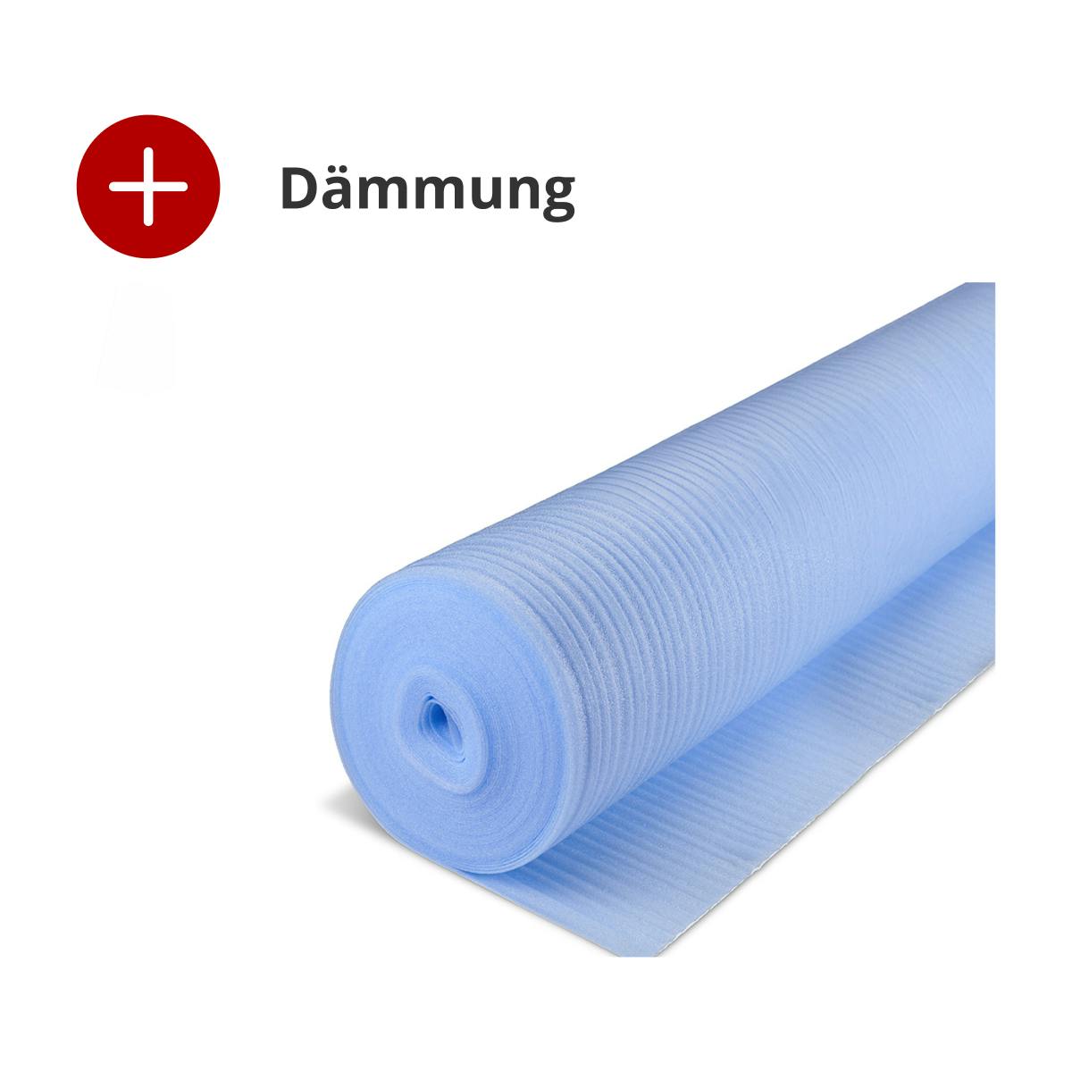 Kostenlose PE-D&auml;mmung vom LaminatDEPOT
