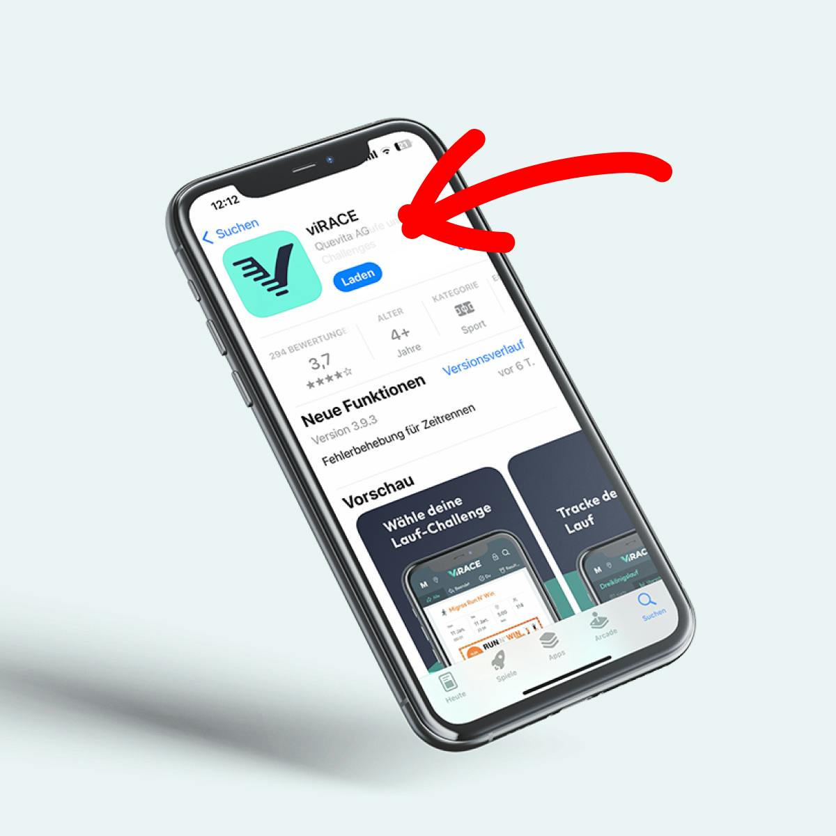 Abbildung viRACE App