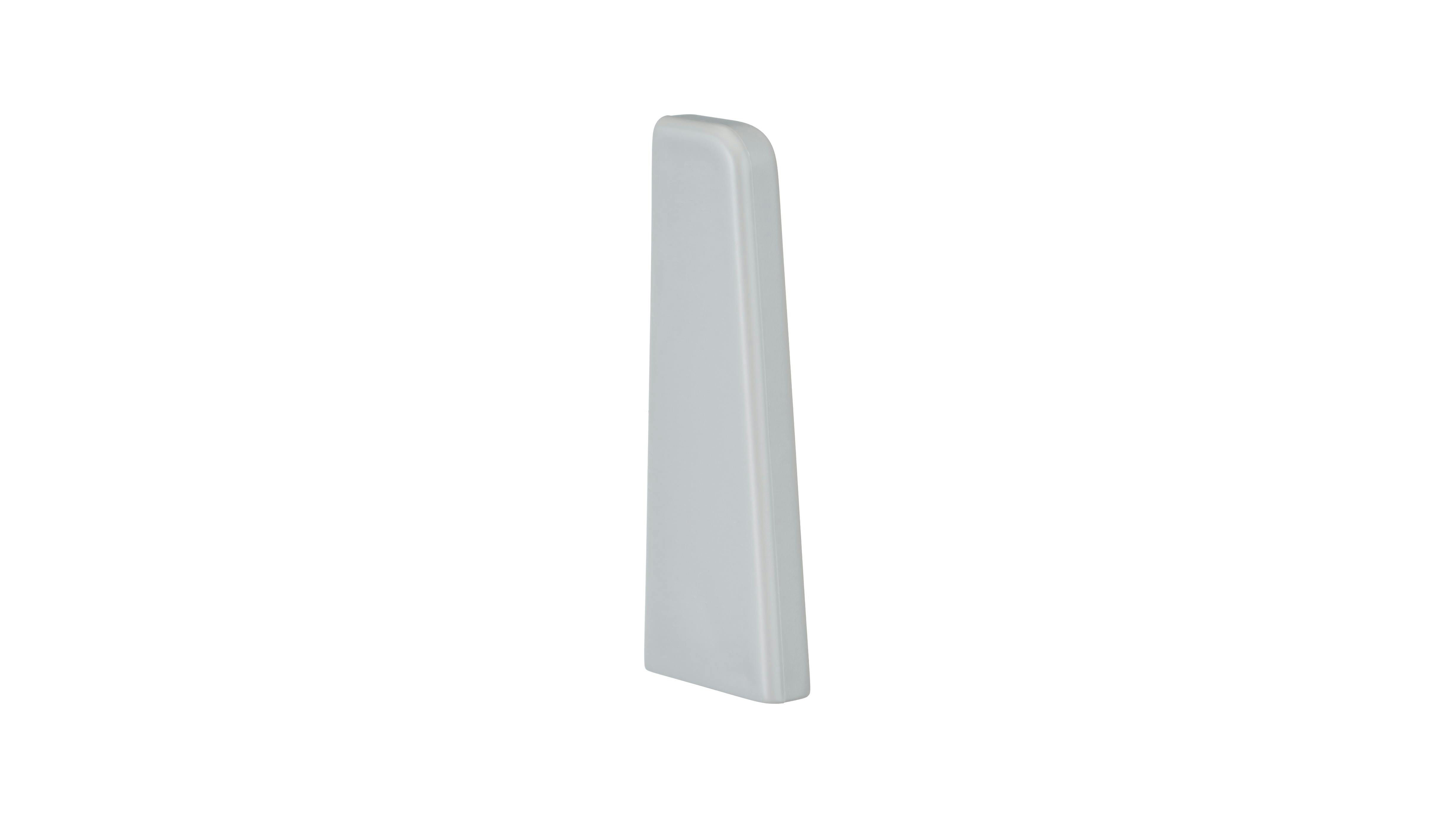 Endkappe links - Hellgrau - 58 mm Produktbild