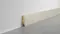 Fu&szlig;leiste Exquisit - Basalto Bianco - 58 mm Produktbild Schlafzimmer - Urban zoom
