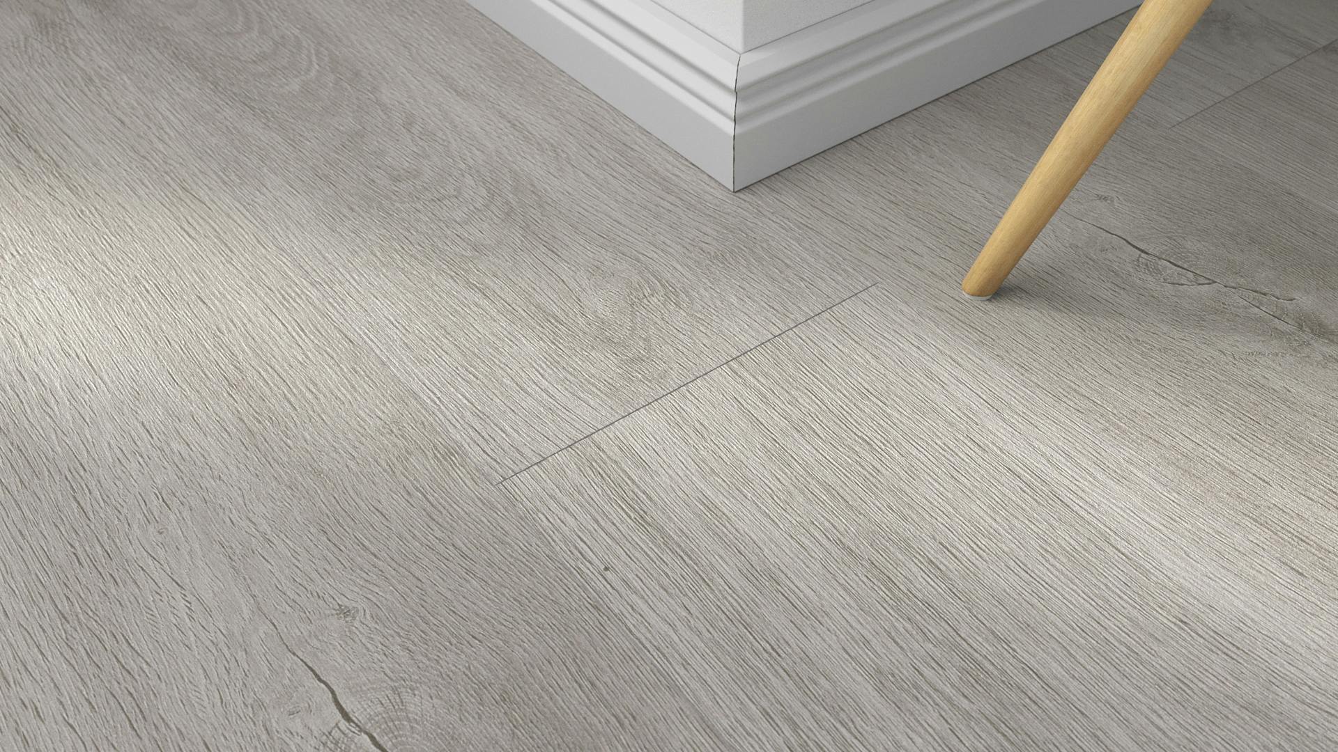 Laminat BoDomo Exquisit Eiche Klassik Grau Produktbild