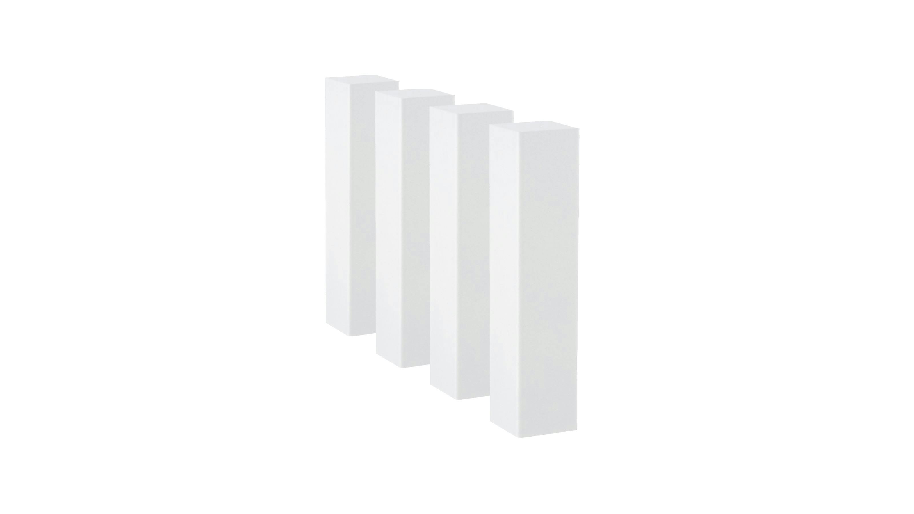 Universeller Fu&szlig;leistenabschluss Wei&szlig; - 99 mm Produktbild