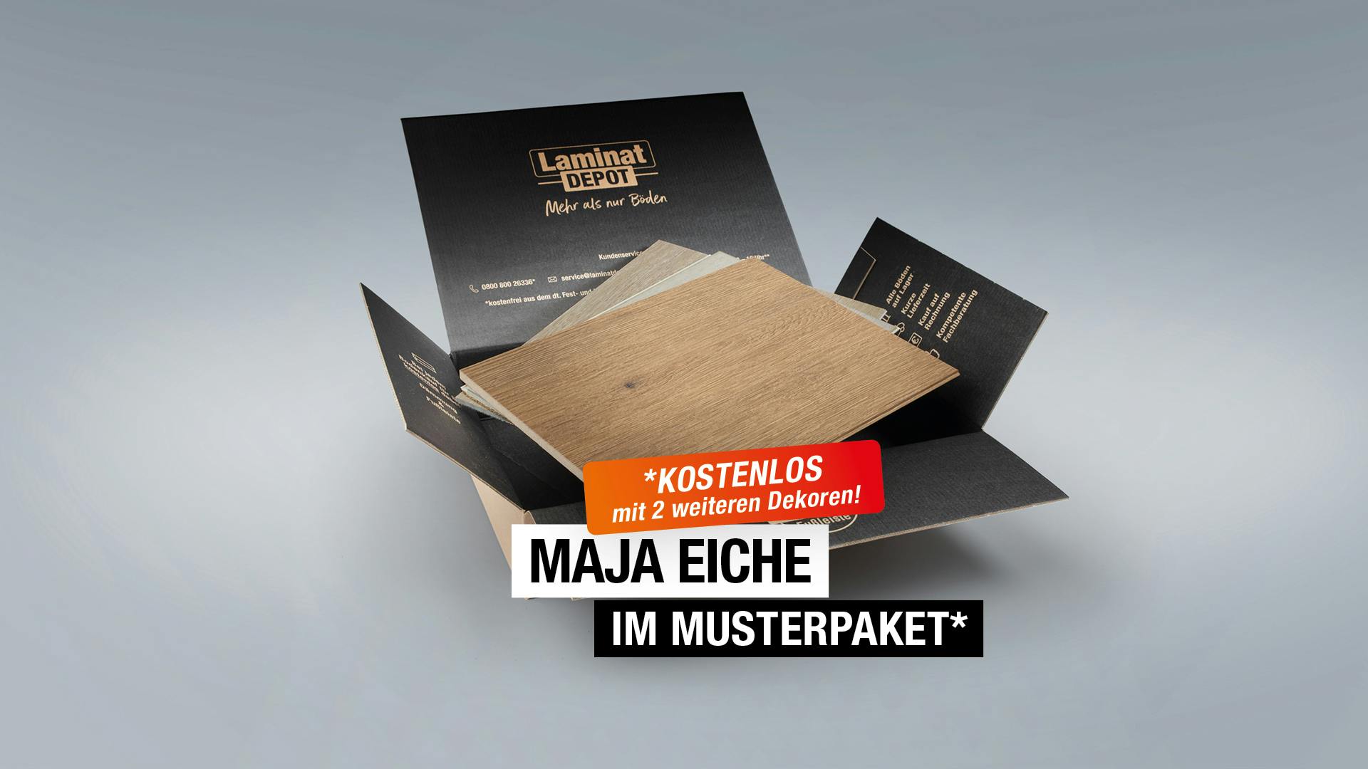 Laminat BoDomo Klassik Maja Eiche Produktbild rendering7 zoom