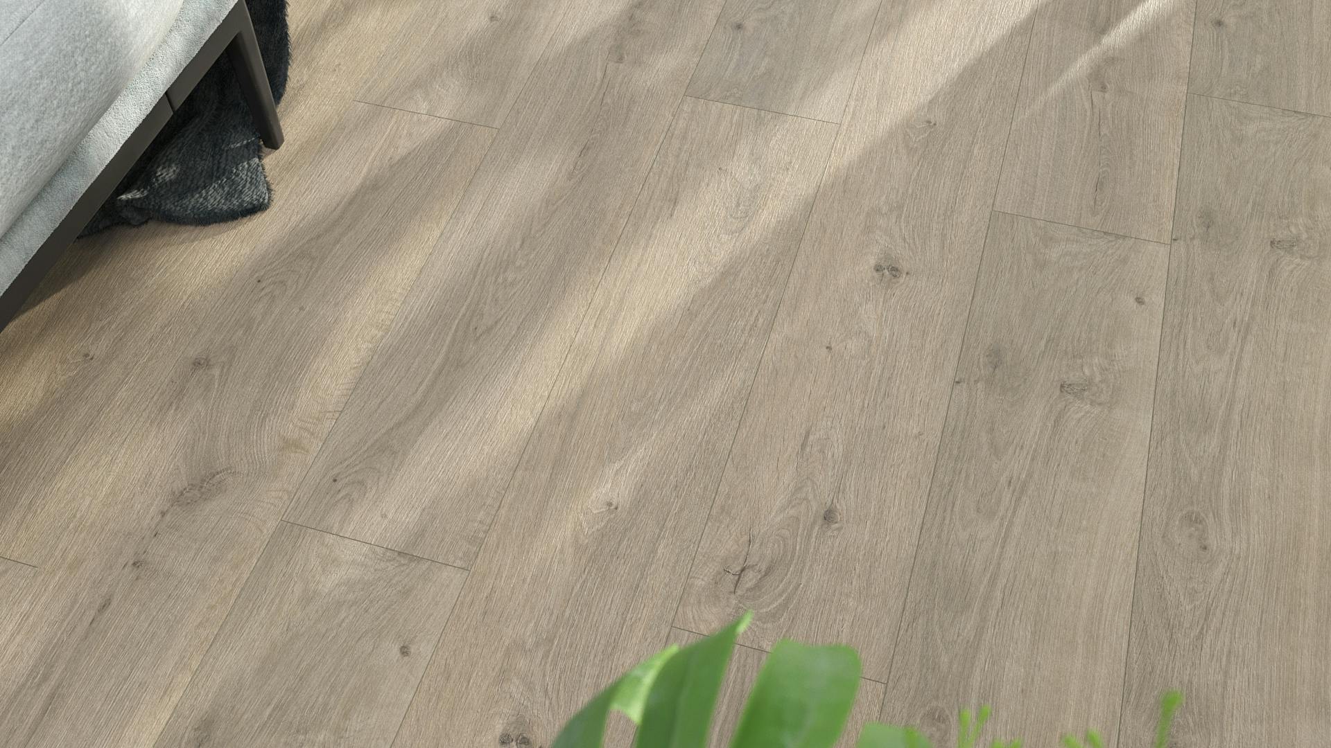 Laminat BoDomo Klassik Tajo Eiche Grau Produktbild rendering8 zoom
