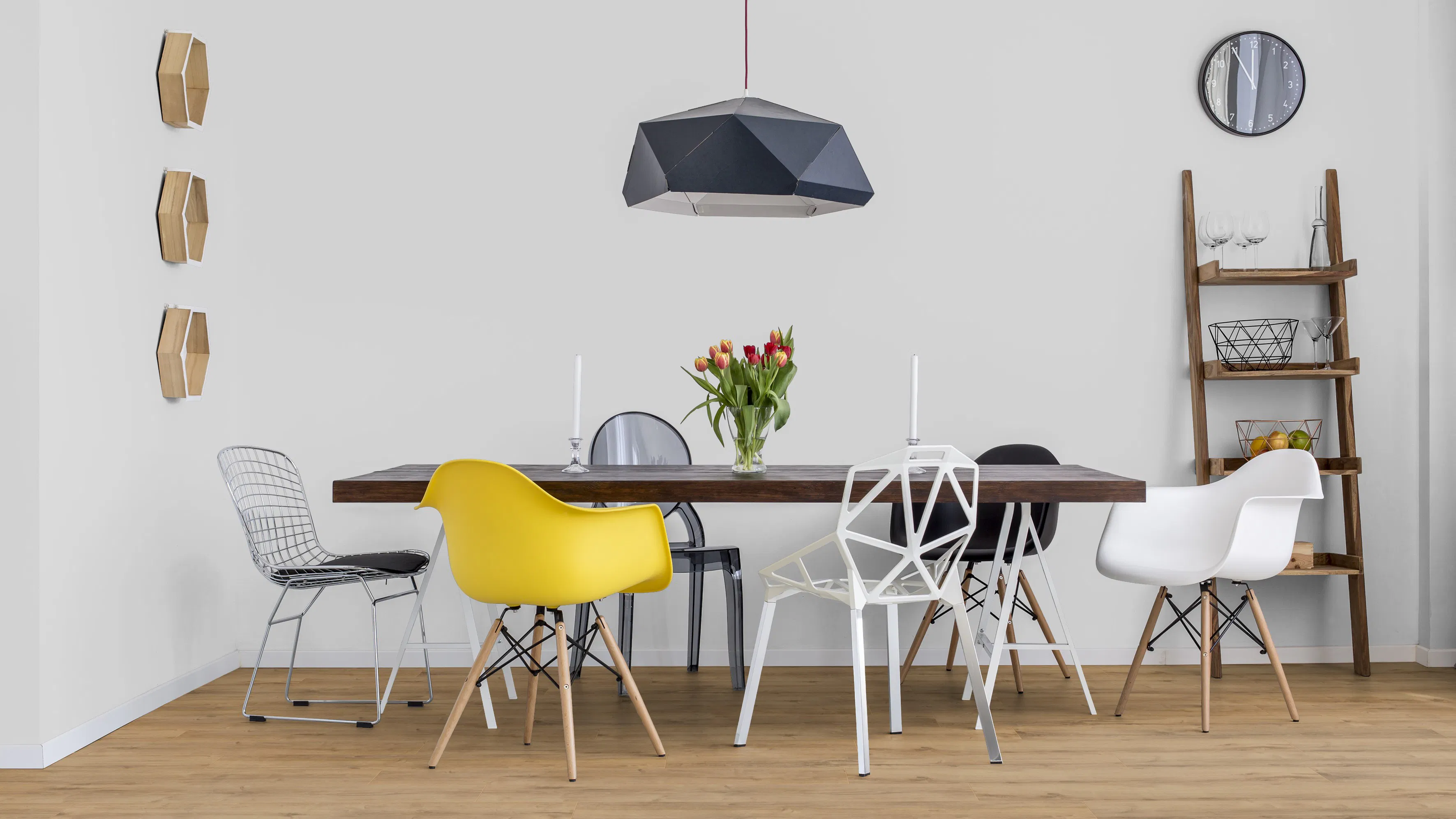 Laminat BoDomo Exquisit Cardiff Eiche natur Produktbild K&uuml;che &amp; Esszimmer - Modern mit Treppe zoom
