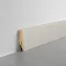 Fußleiste Exquisit - Signalgrau - 58 mm Produktbild Schlafzimmer - Urban zoom