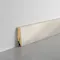 Fußleiste Exquisit - Pastell basalt - 58 mm Produktbild Schlafzimmer - Urban zoom