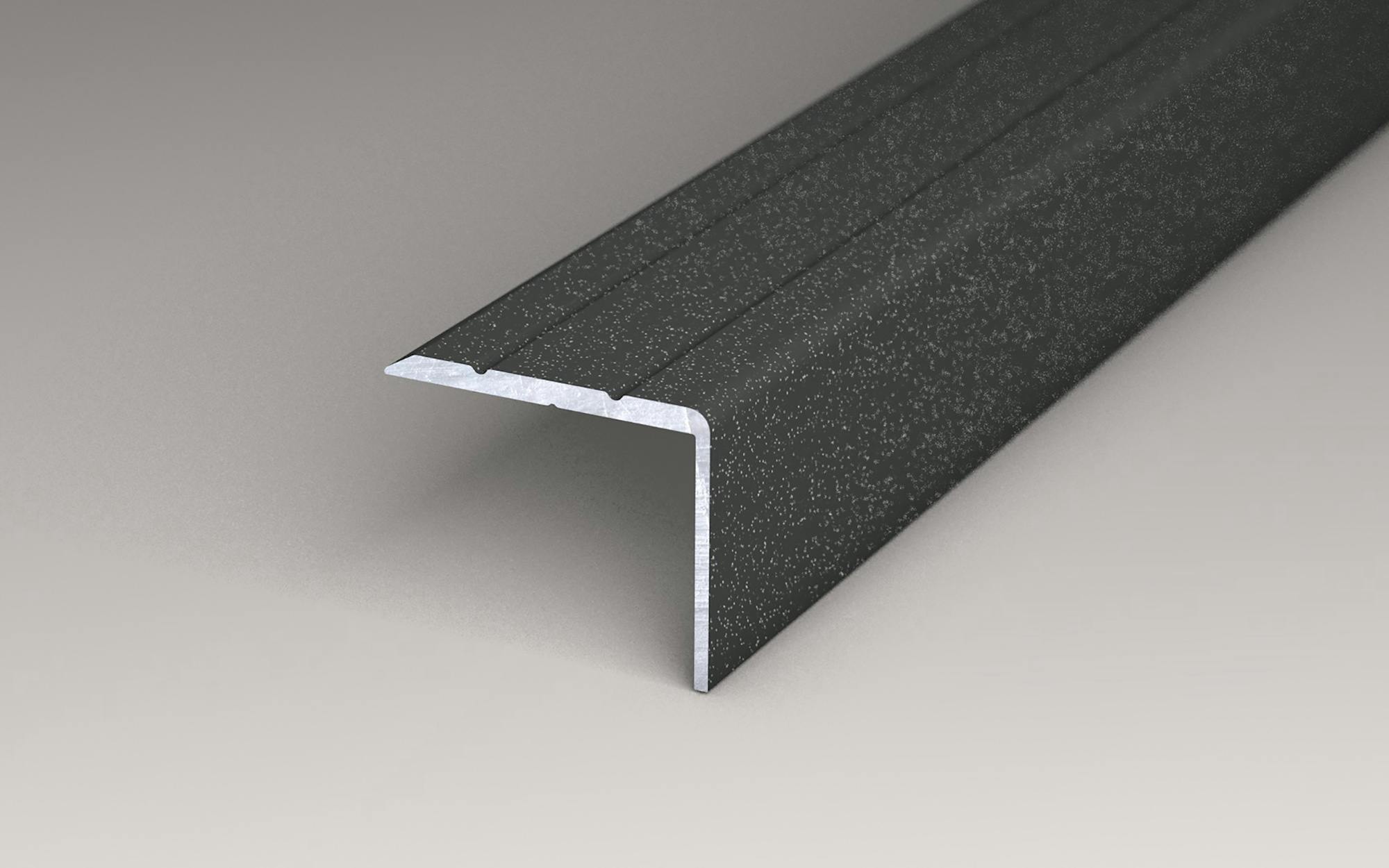 Prinz | Winkelprofil | Alu | Anthrazit metallic | 2,45 x 2 x 100 cm Produktbild