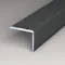 Prinz | Winkelprofil | Alu | Anthrazit metallic | 2,45 x 2 x 100 cm Produktbild Musterfläche von oben schräg zoom