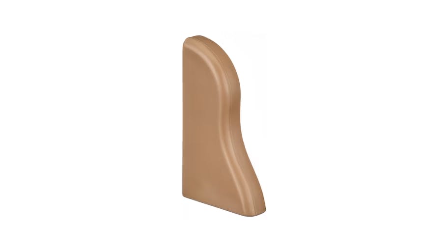 Endkappe links - Mittelbraun - 40 mm Produktbild