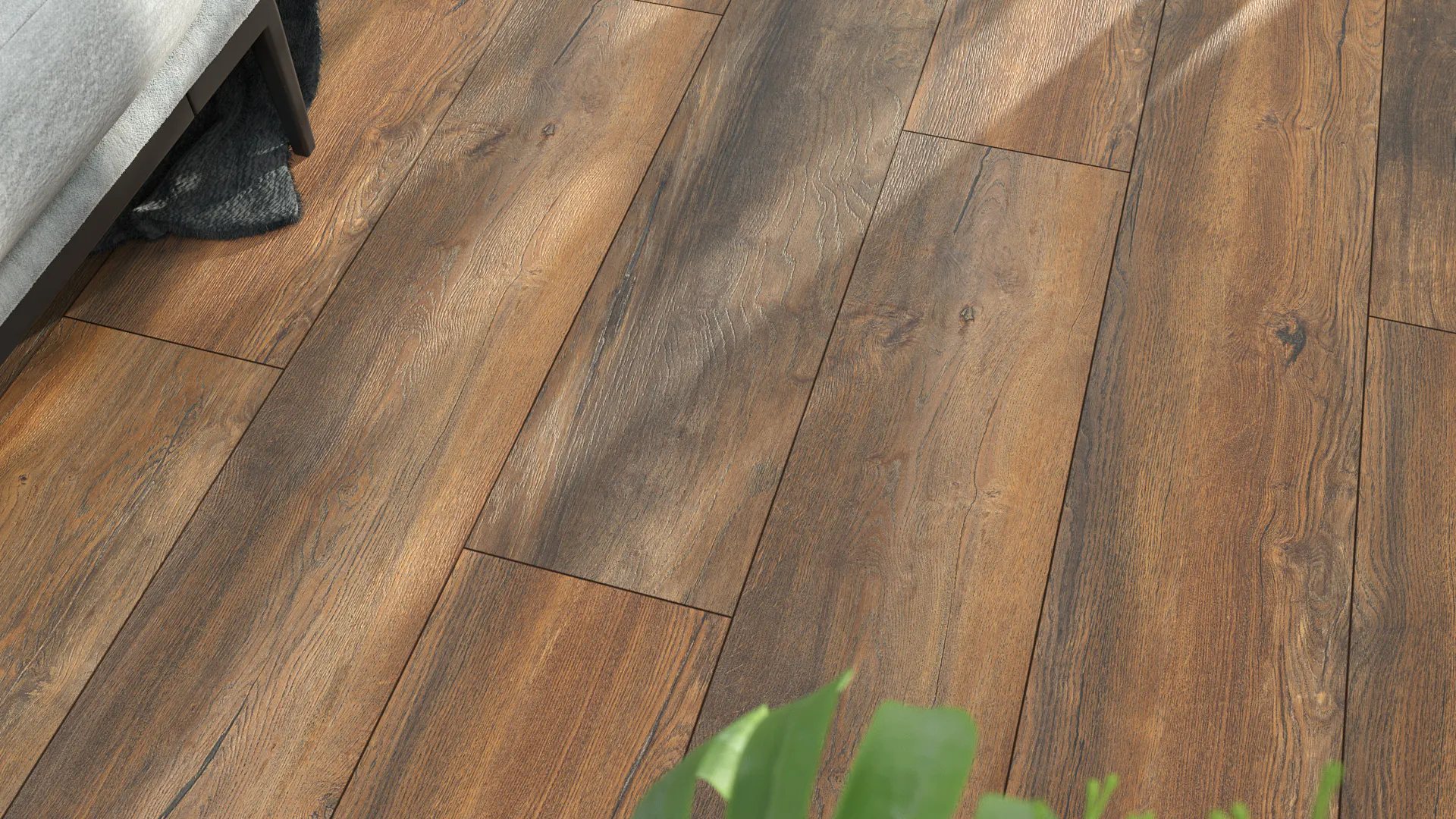 Laminat BoDomo Premium Port Eiche nature Produktbild rendering8 zoom