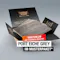 Laminat BoDomo Premium Port Eiche Grey Produktbild Musterfläche von oben grade zoom