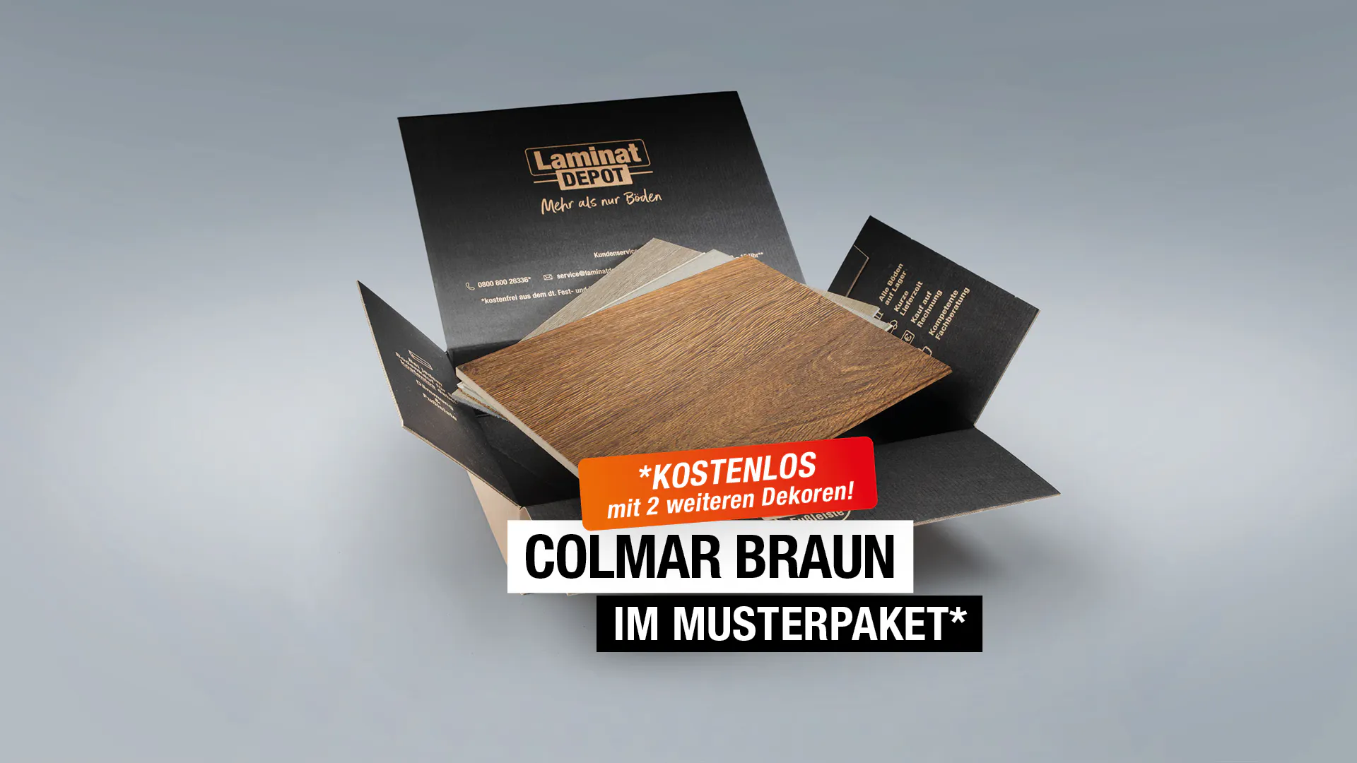 Colmar braun Produktbild Musterfl&auml;che von oben grade zoom