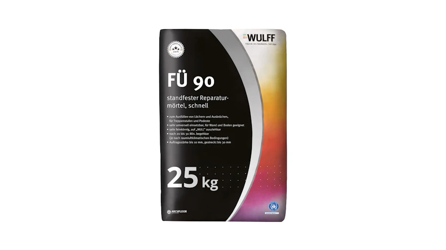 WULFF - Reparaturm&ouml;rtel -  F&Uuml; 90 standfest - 25 Kg Produktbild Musterfl&auml;che von oben schr&auml;g zoom