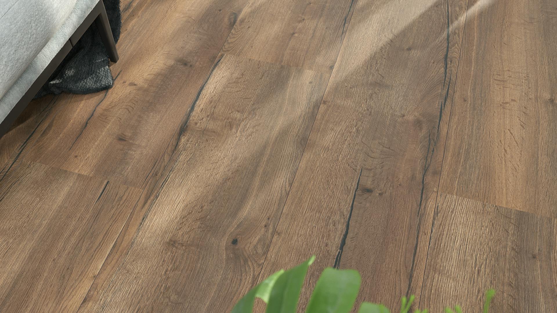 Laminat BoDomo Premium Grand Canyon Oak titan Produktbild rendering8 zoom