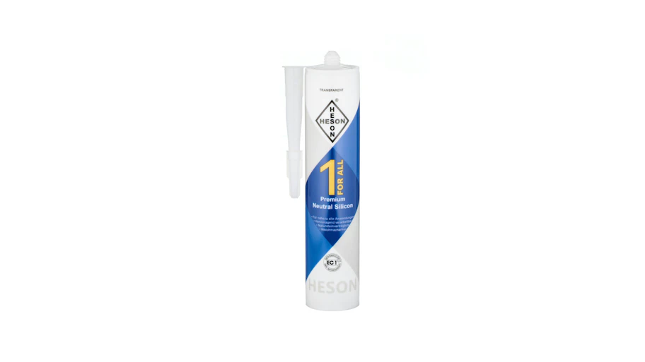 Silikon - Transparent - 310 ml Produktbild Musterfl&auml;che von oben schr&auml;g zoom