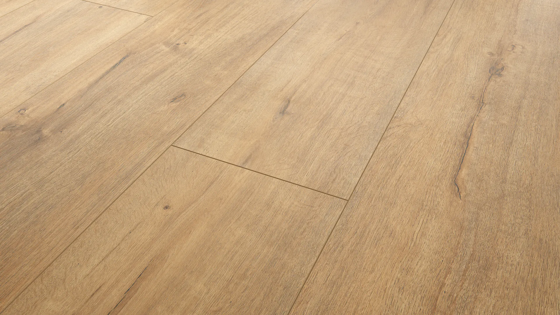 Laminat Kronoflooring Premium Goldeiche Produktbild Badezimmer - Klassisch zoom