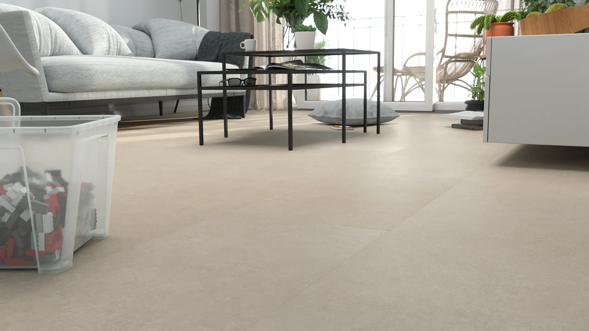 Stone Silk hellgrau Produktbild Schlafzimmer - Urban zoom