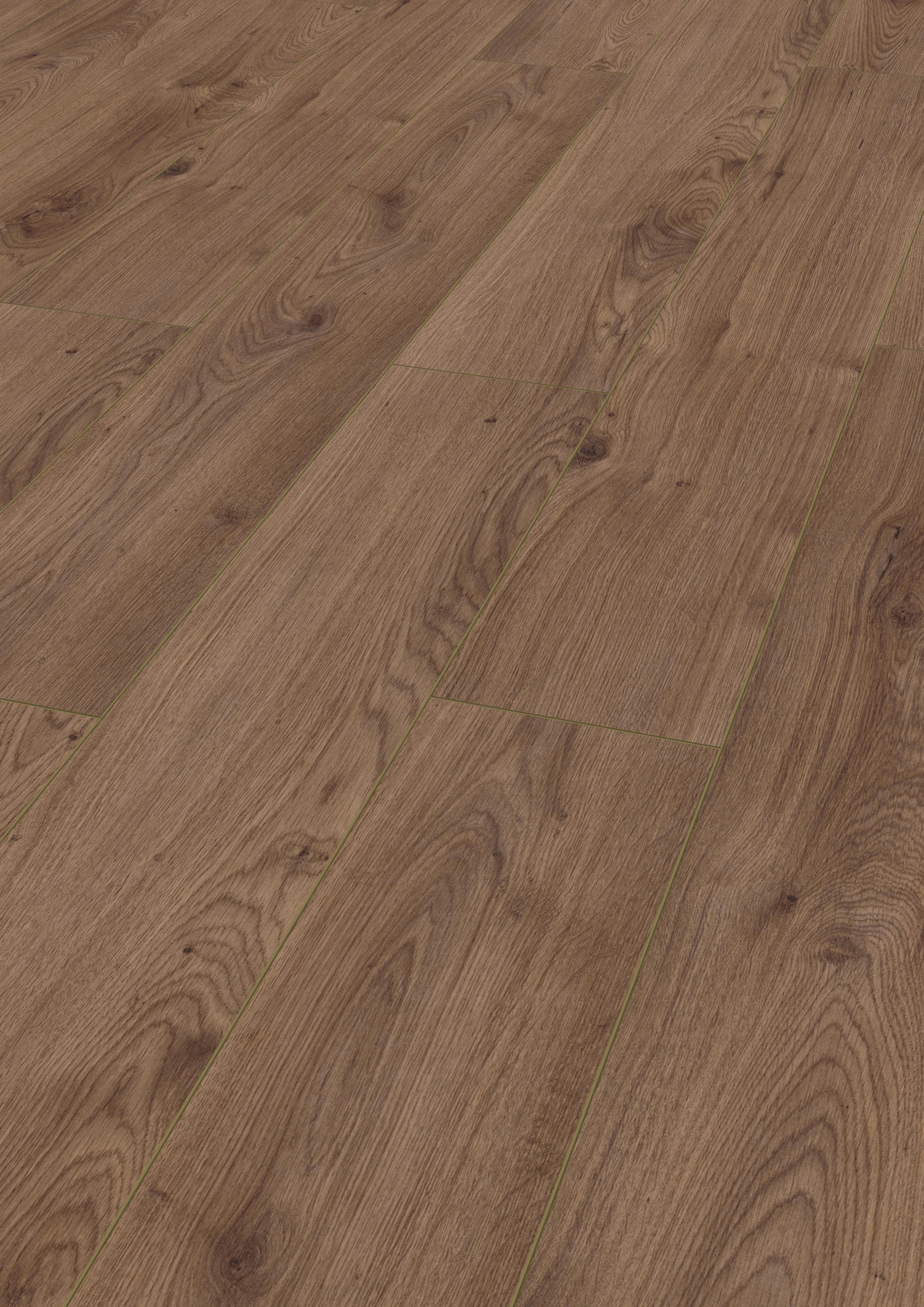 Laminat Kronotex Millenium Oak brown Produktbild Wohnzimmer - Urban mit Wohnwand zoom