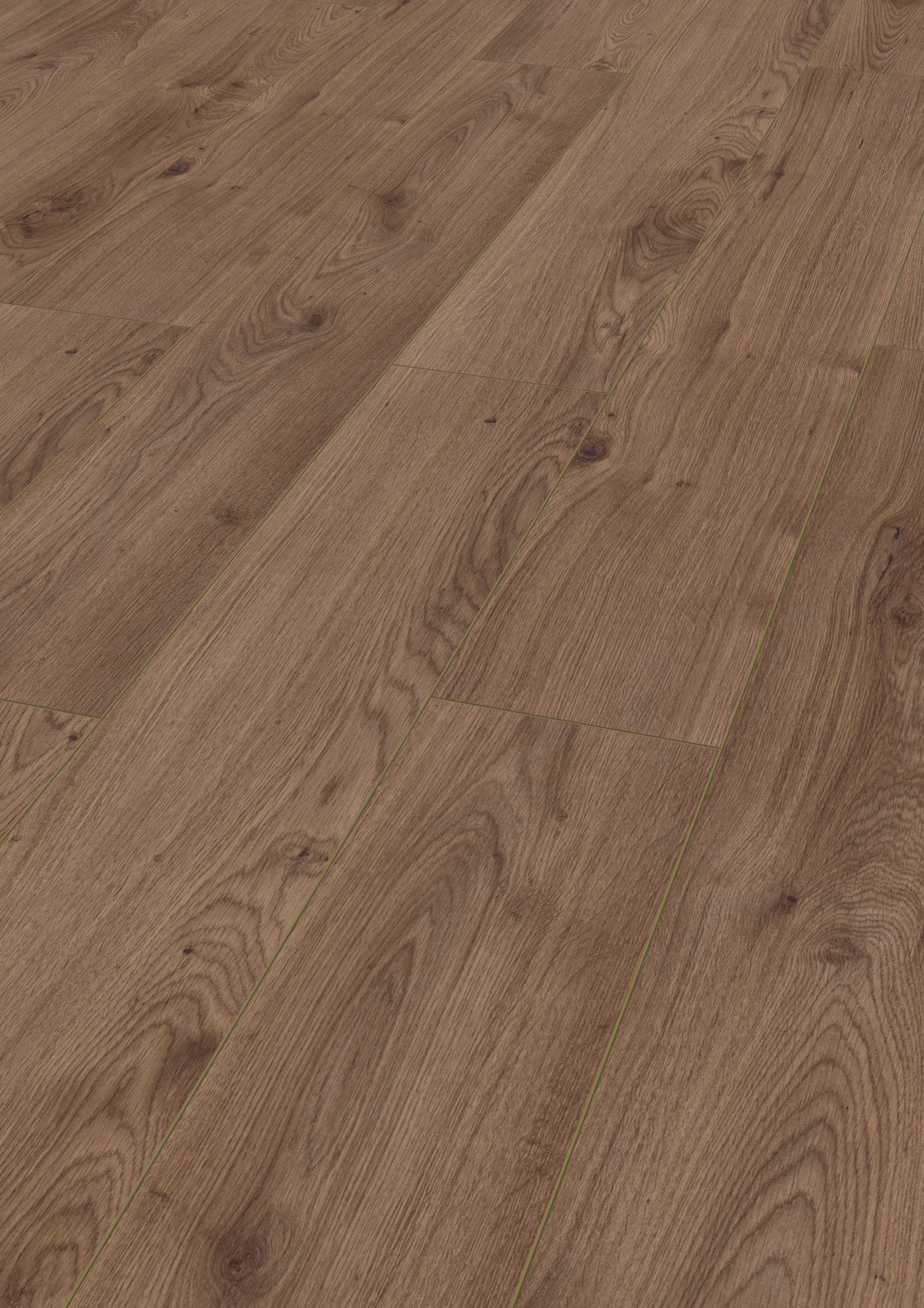 Laminat Kronotex Millenium Oak brown Produktbild Wohnzimmer - Urban mit Wohnwand zoom