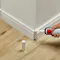 Universeller Fußleistenabschluss Weiß - 61 mm Produktbild rendering9 zoom